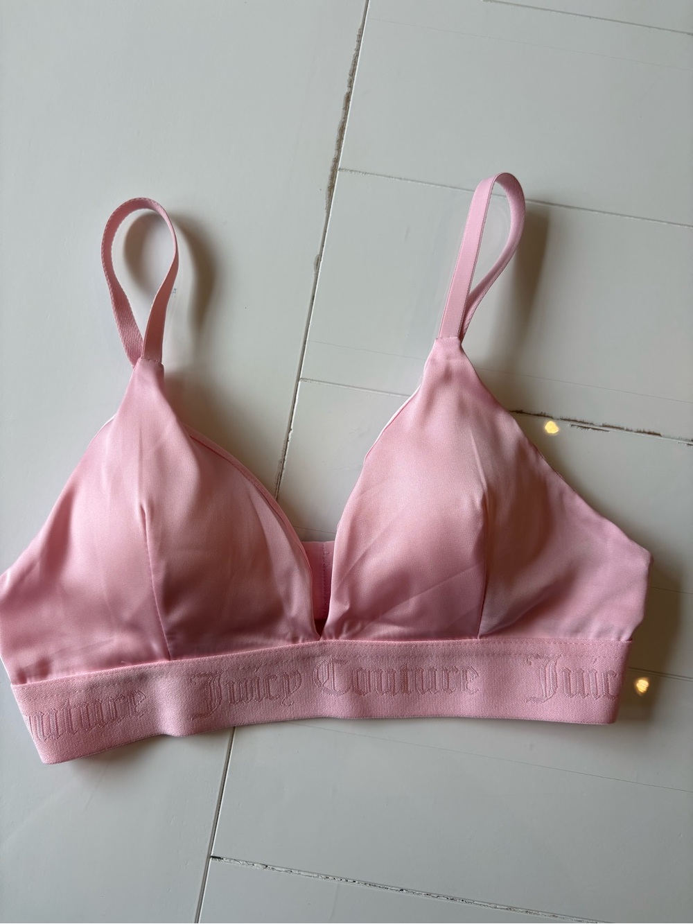 Juicy Couture Light Pink Stretch Bralette